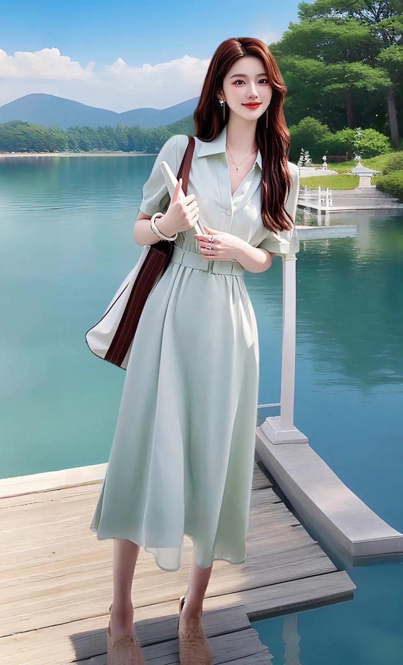 头发长的女生夏天怎么搭配衣服