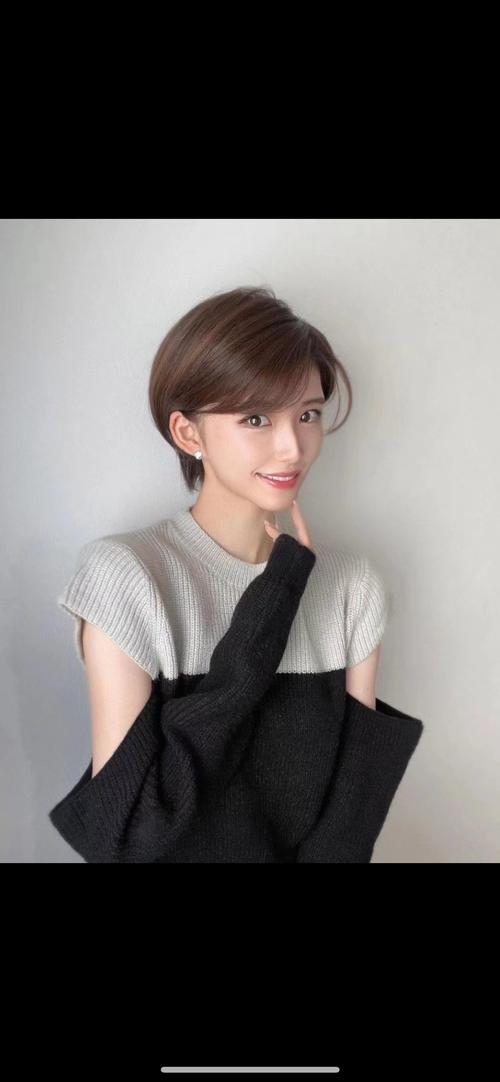 短发带什么