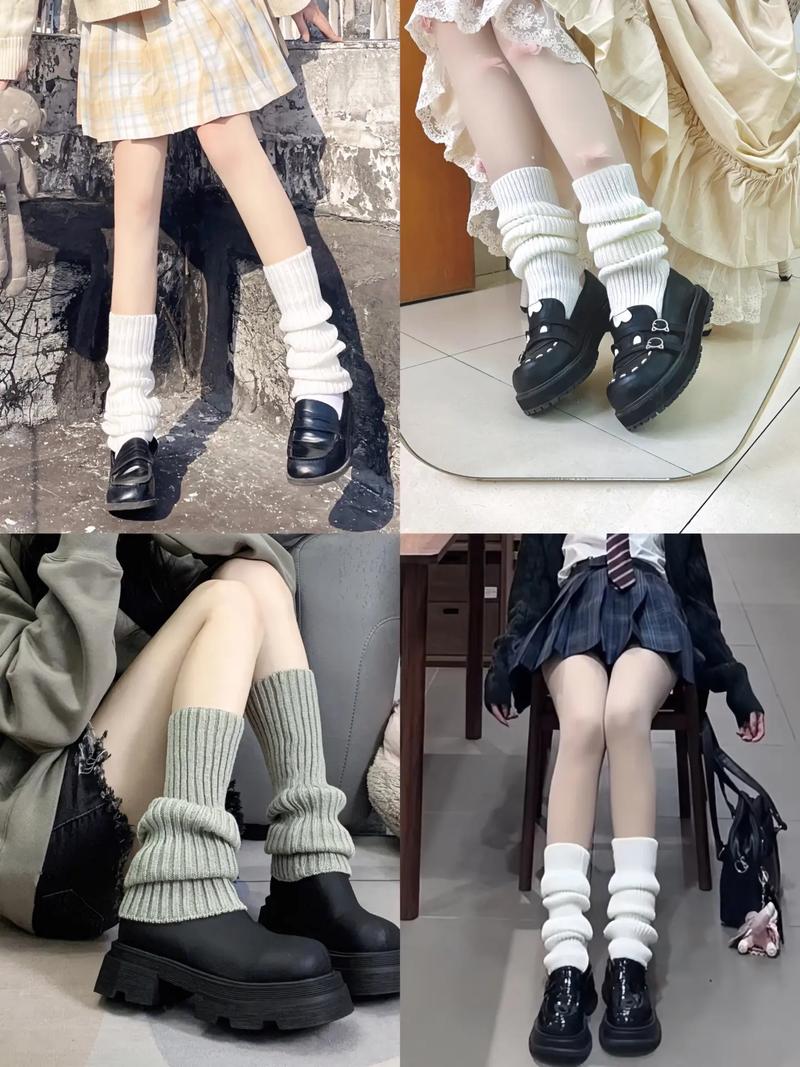 堆堆袜怎么搭配衣服