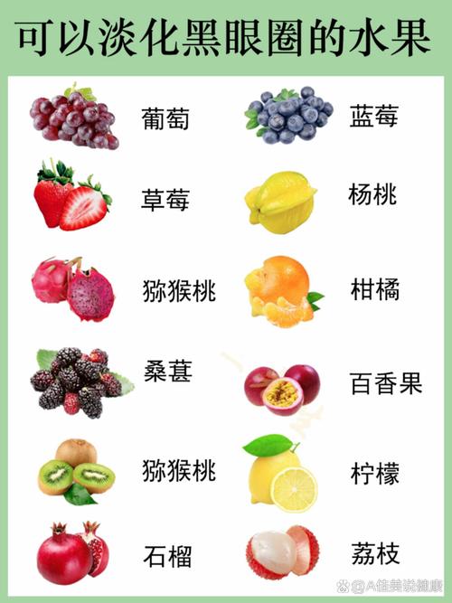 黑眼圈吃什么食物好
