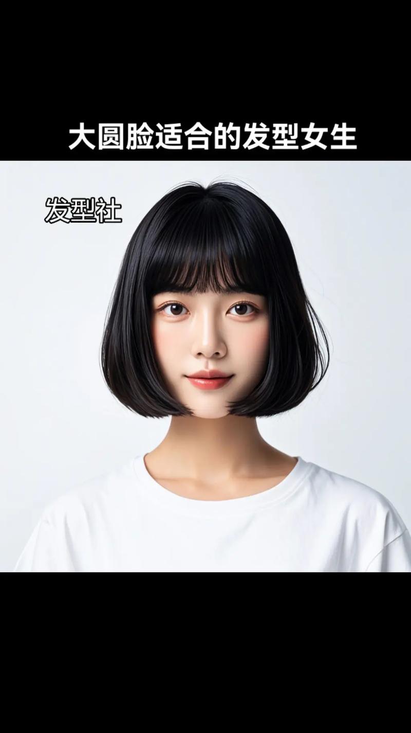 大头女生适合什么发型