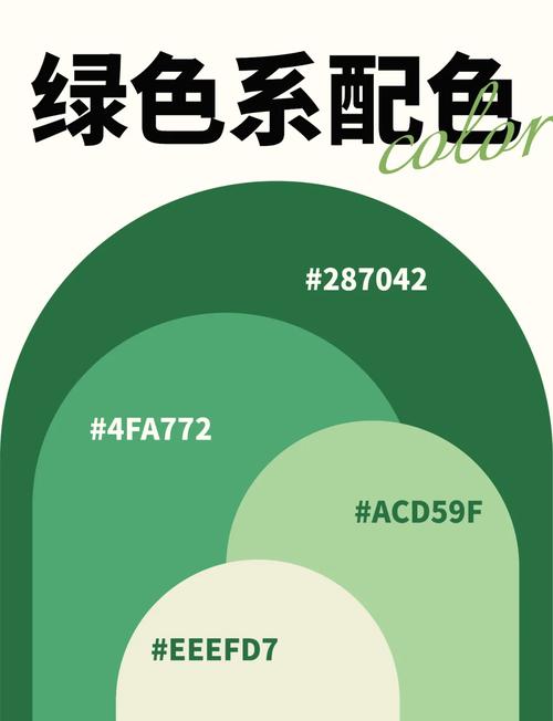 绿色适合搭配什么颜色
