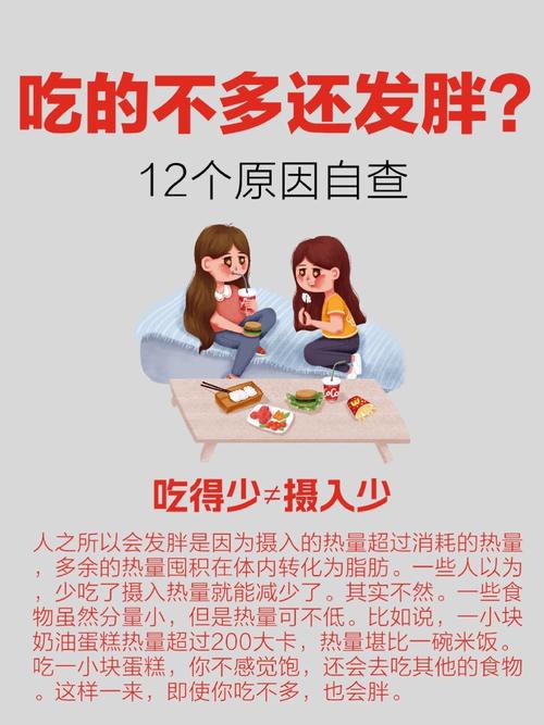 为什么吃的少还长胖
