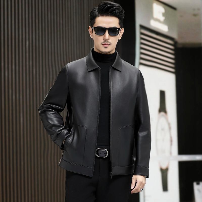 黑色皮衣内搭什么颜色