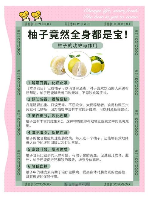 柚子有什么功效与作用