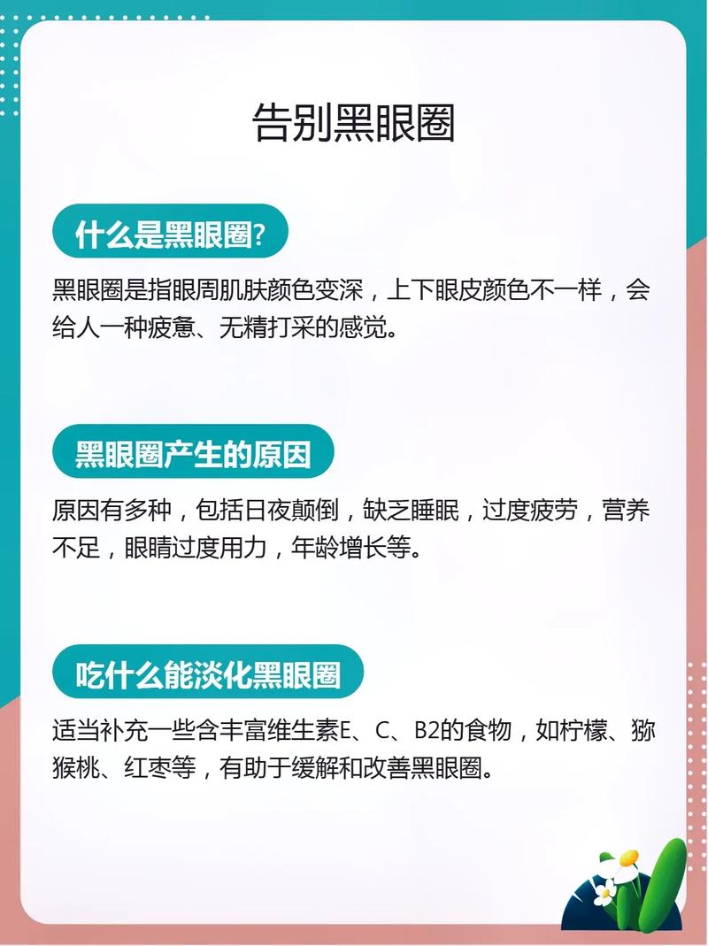 什么是黑眼圈什么是眼袋