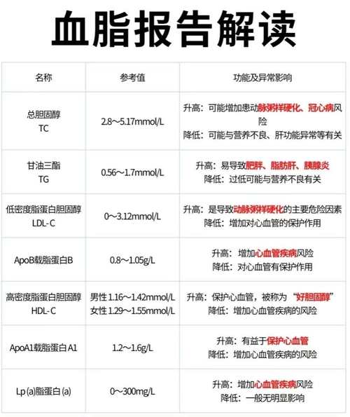 血脂高最新标准是什么