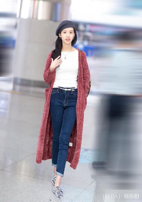 牛仔长衫怎么搭配