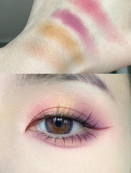 眼影渐变色怎么搭配