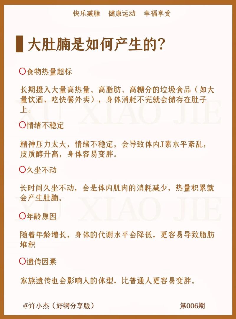 为什么减肥先瘦肚子