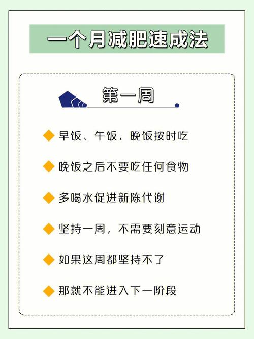 什么一月不减肥