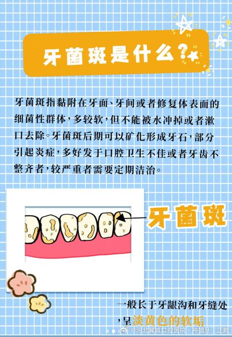 为什么会有牙菌斑