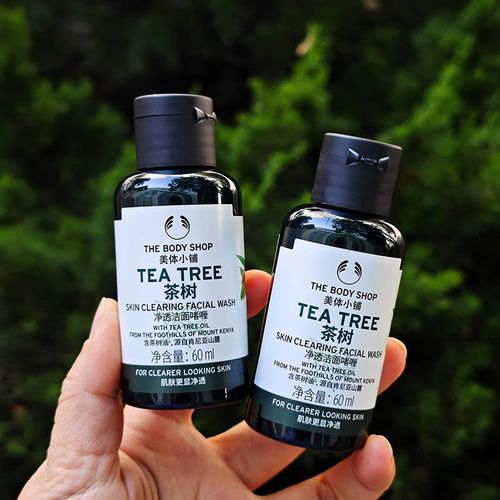 bodyshop茶树洗面奶怎么用