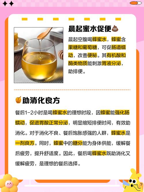 蜂蜜水什么时候喝最新