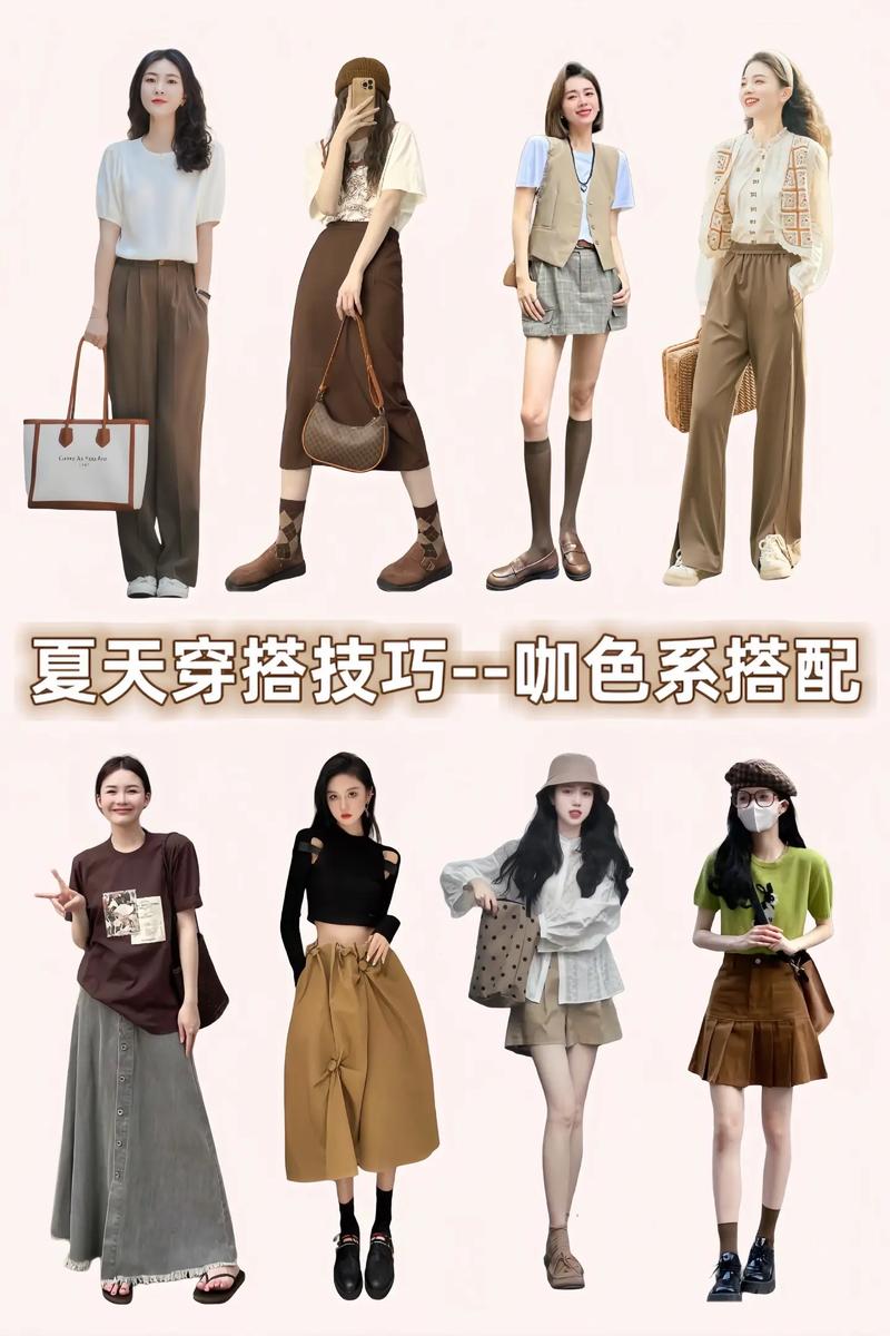 咖啡色搭什么颜色好看