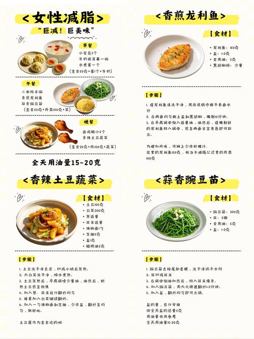 女性吃什么易减肥