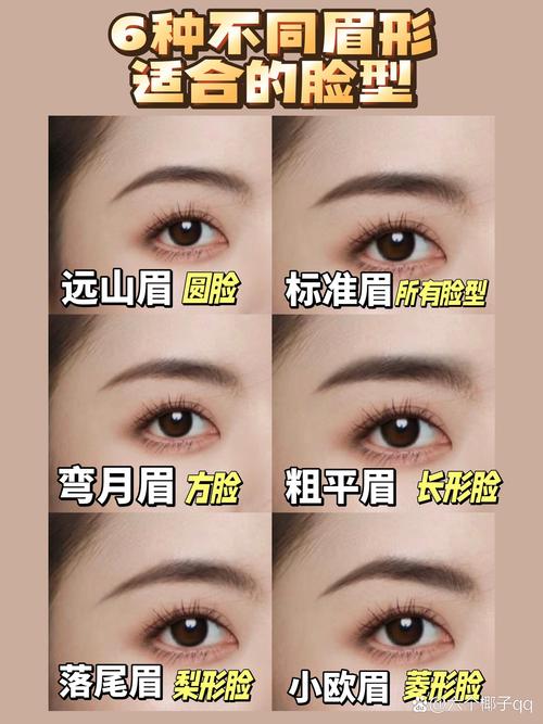 大圆脸适合什么眉形