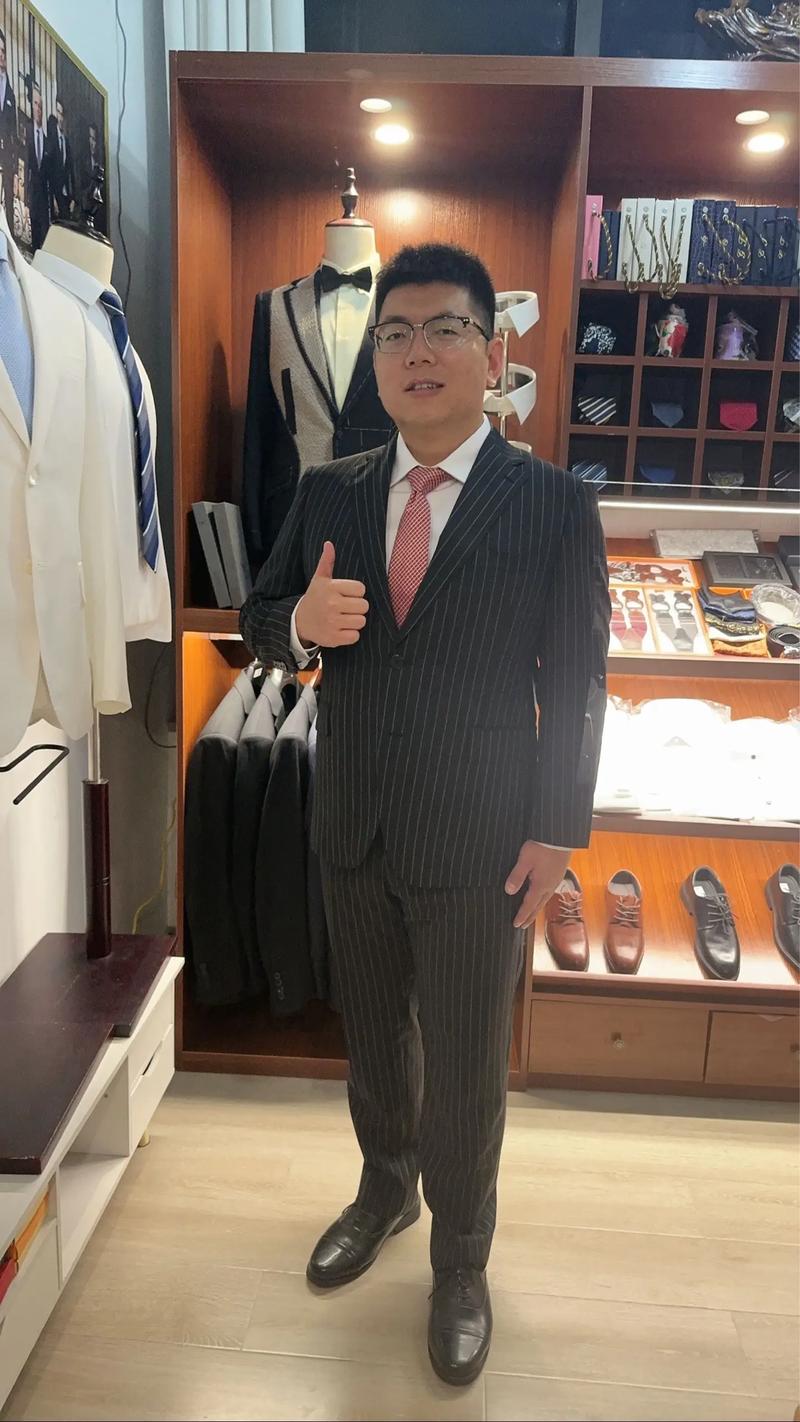 胖人正装怎么搭配图片