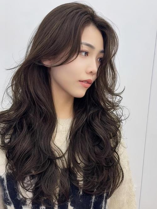 最新款长发怎么烫