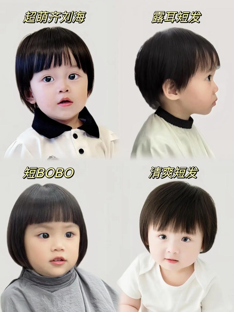 最新儿童蘑菇头怎么剪