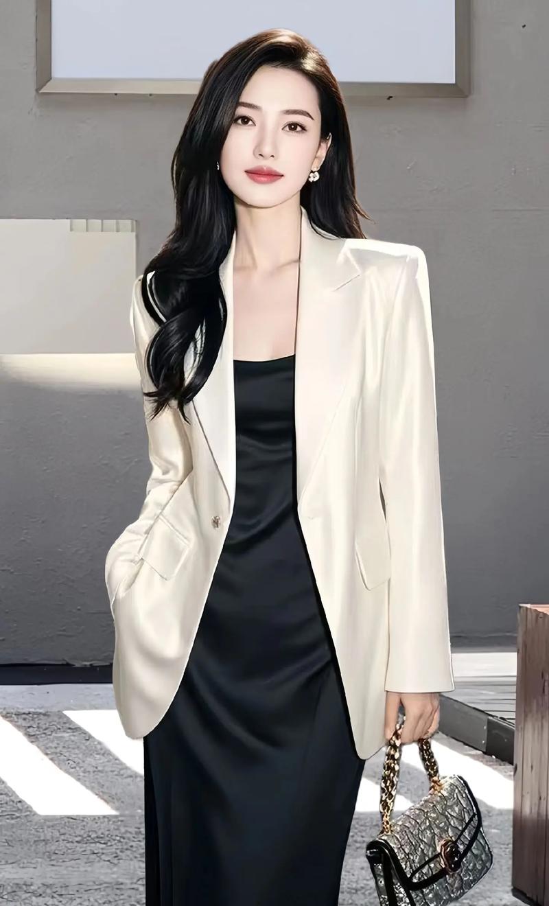 西服裙子怎么搭配图片