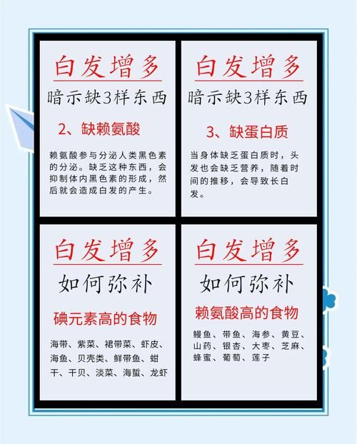 白发补充什么维生素