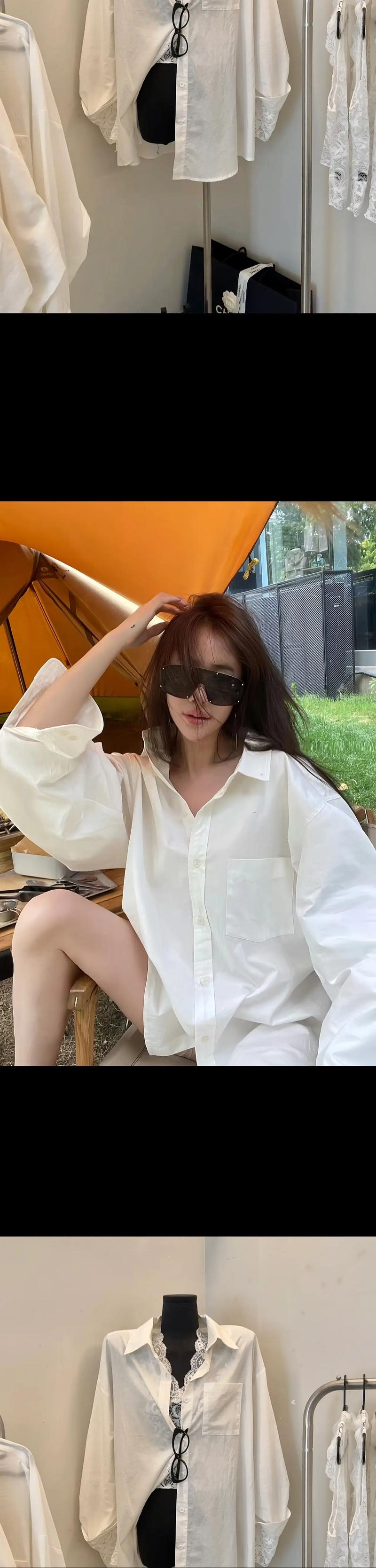 透明衬衫怎么搭配