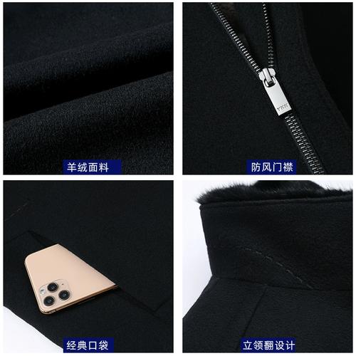灰色貂绒毛大衣里面怎么搭配