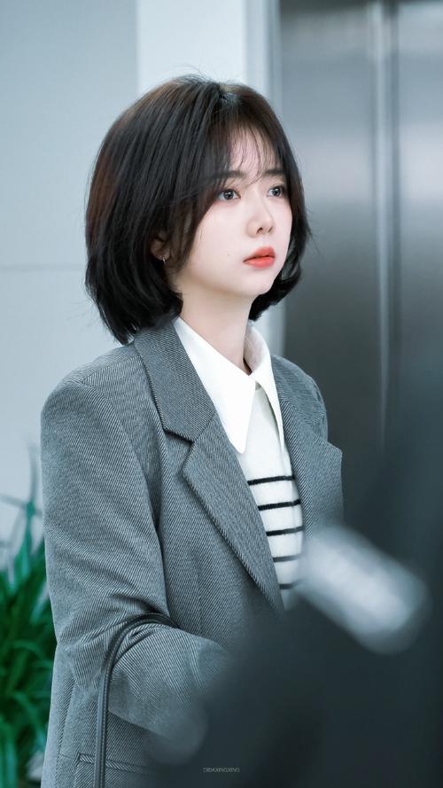 谭松韵最新短发怎么剪