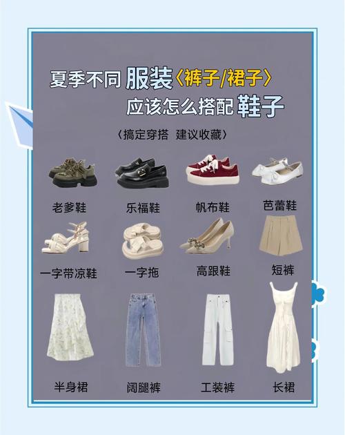 鞋子怎么和衣服搭配图片大全集