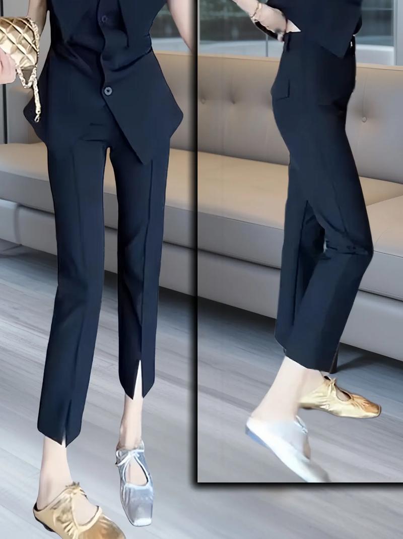 小西裤怎么搭配鞋子好看