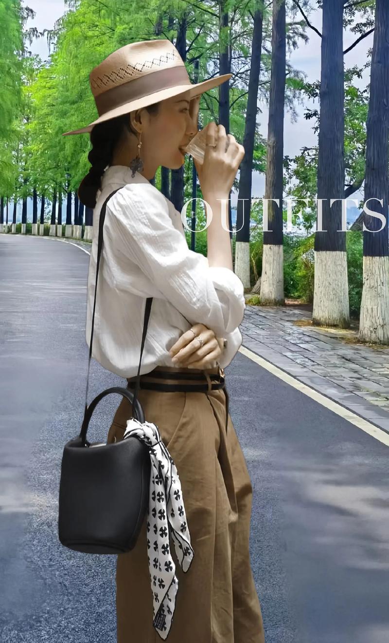 小衬衫怎么搭配裤子好看图片欣赏