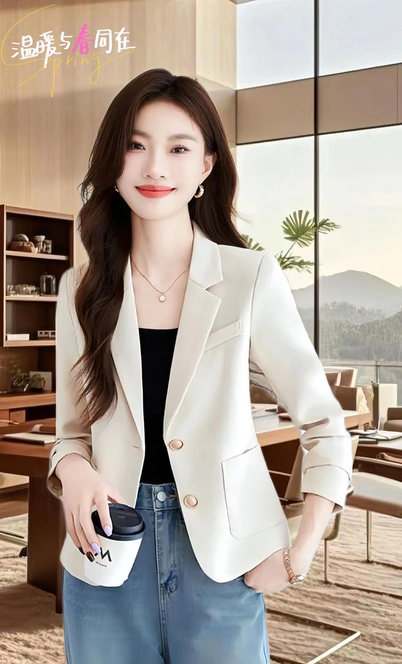 西服外套怎么搭配女