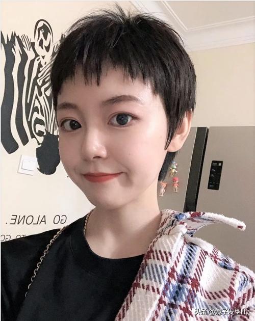 大脸盘适合什么短发