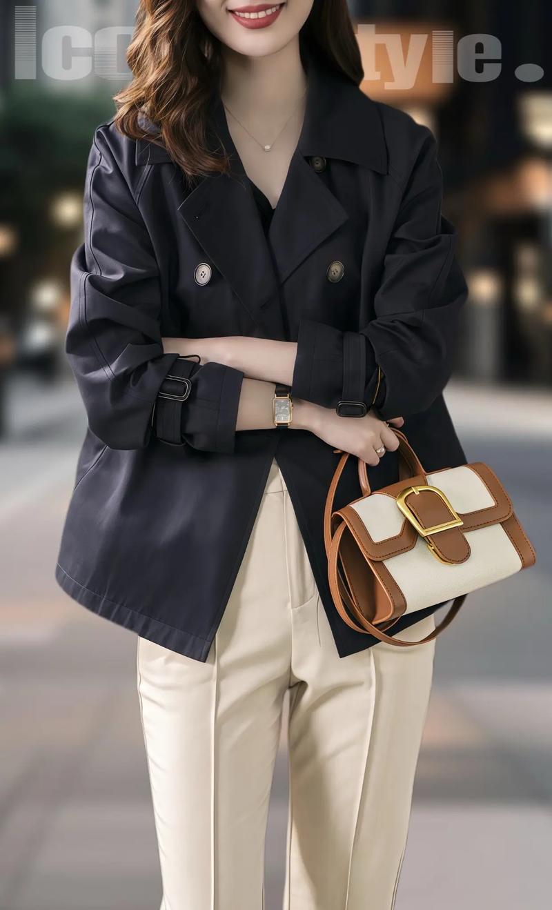 双排扣短西服怎么搭配