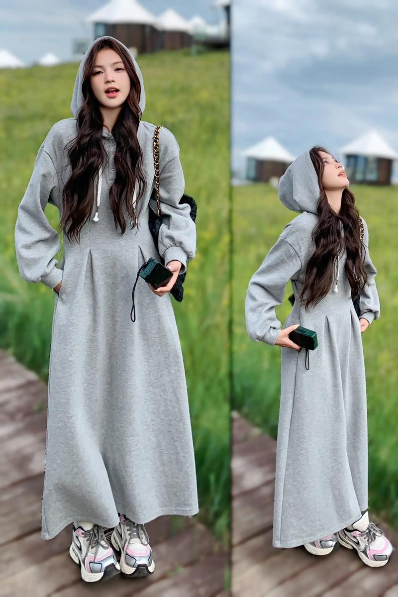 长卫衣怎么搭配衣服好看图片搜索