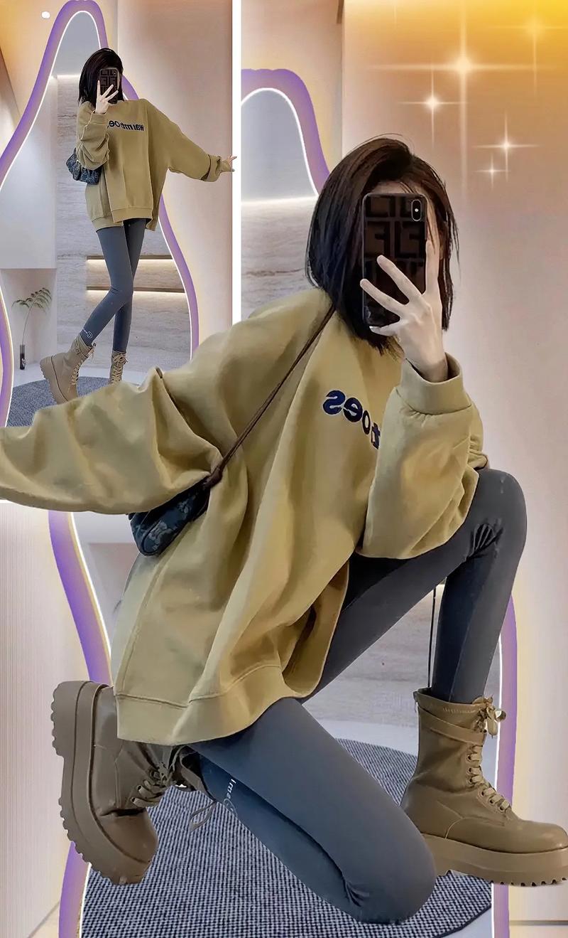 长卫衣怎么搭配衣服好看