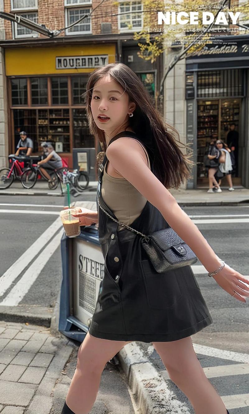 背带小皮裙怎么搭配什么外套好看