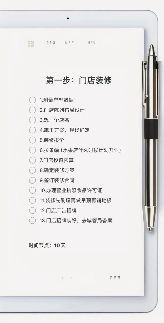 开店需要做什么准备