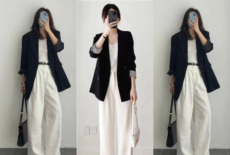 白衣服怎么搭配裤子图片大全集