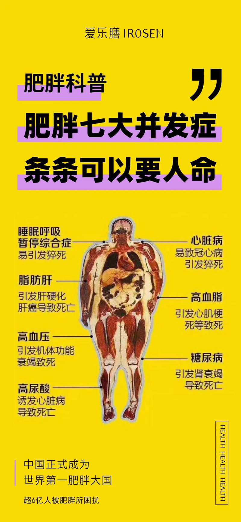 肥胖会引起什么疾病