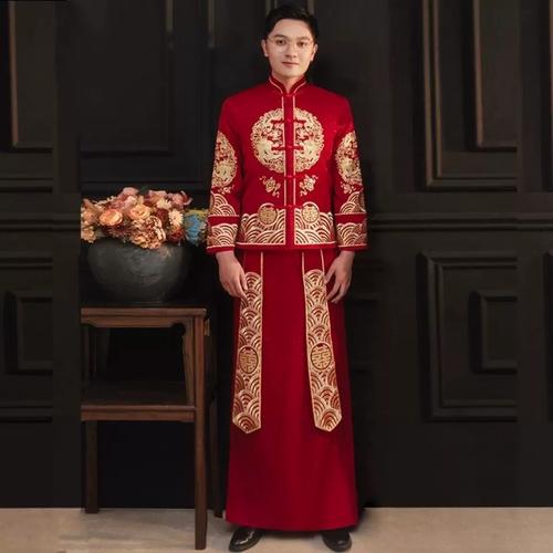 中式婚礼新郎穿什么