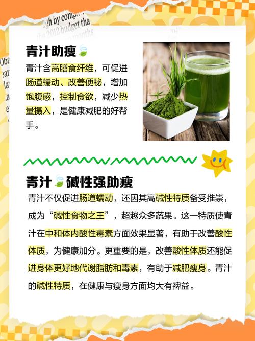 什么时候喝青汁能够减肥