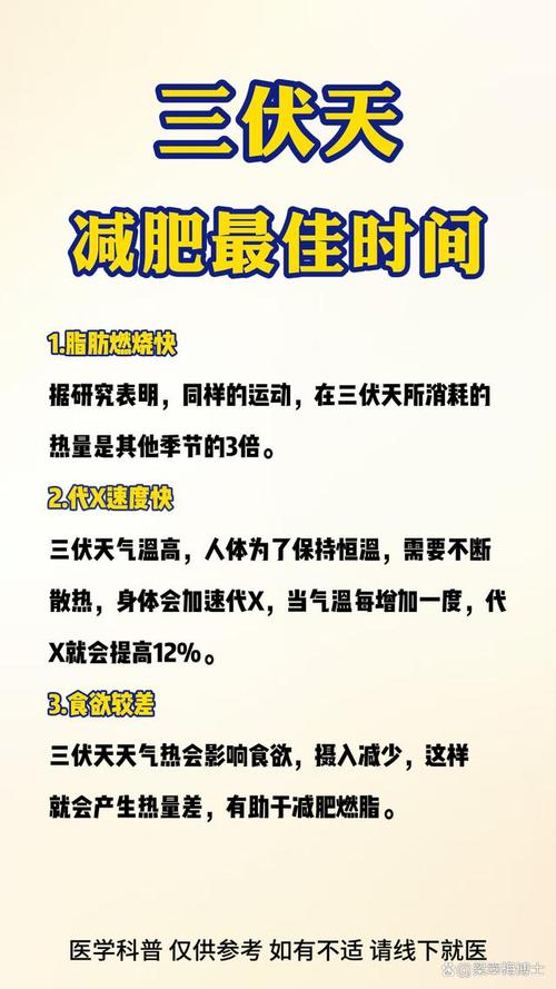 在什么时候是减肥的最佳时期