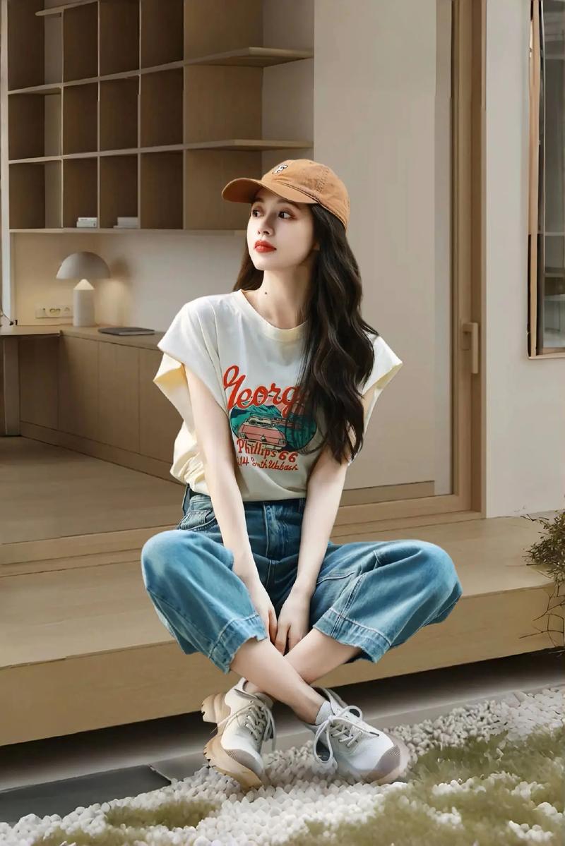 怎么休闲搭配衣服图片