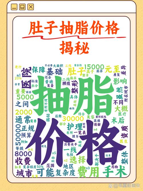 吸脂减肥什么价位