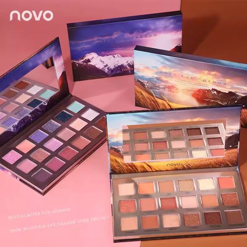 novo笔记本眼影盘02怎么搭配