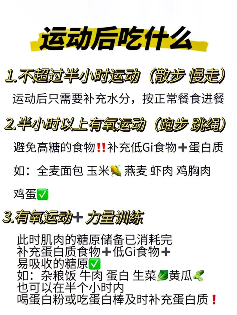 运动后?上吃什么减肥
