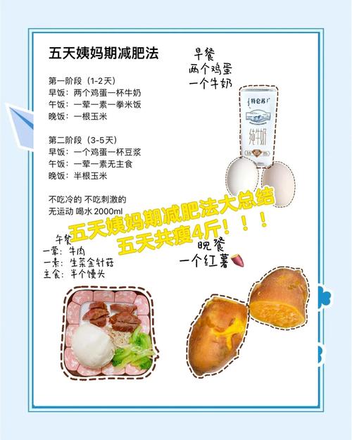 月经时吃什么能减肥