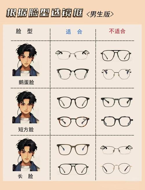 长脸男生适合什么眼镜